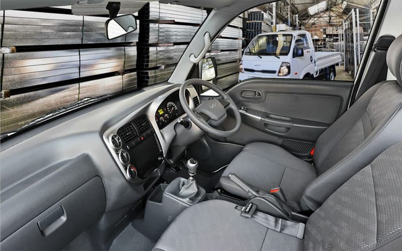 Kia K 2500: make yourself comfortable, your k2-series already is