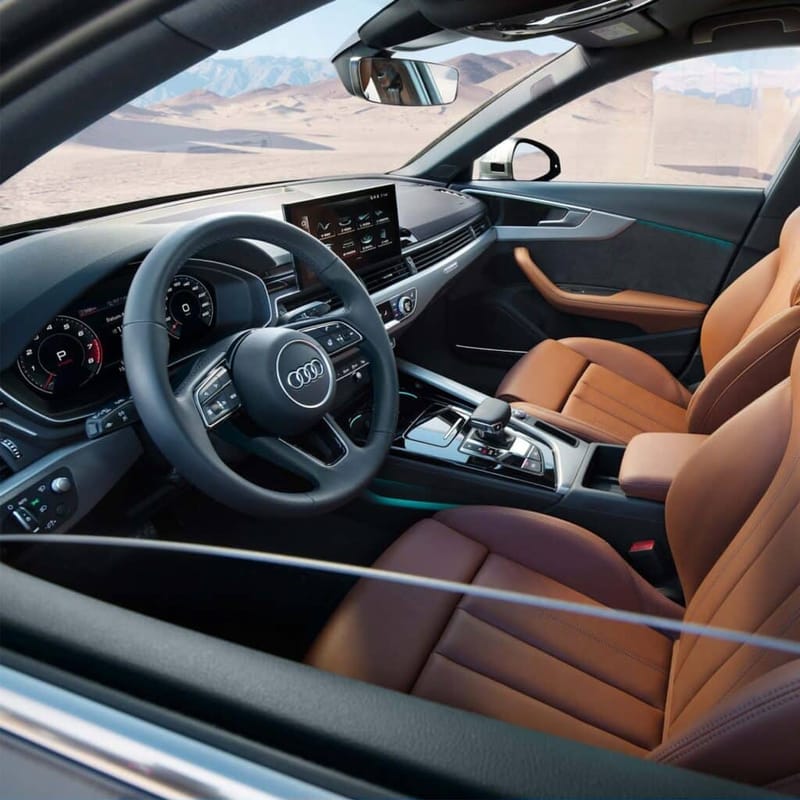 Audi A4: Luxurious and Spacious Interior