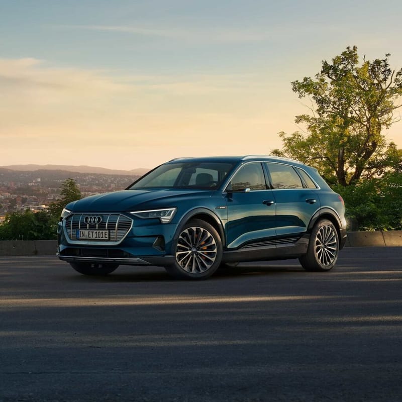 Audi e-tron: Futuristic Exterior Design