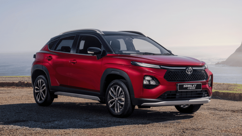 Toyota Starlet Cross: Modern and Attractive Exterior