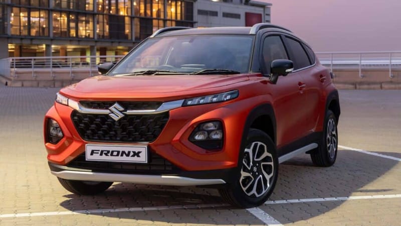Suzuki Fronx: Bold and Modern Exterior Design