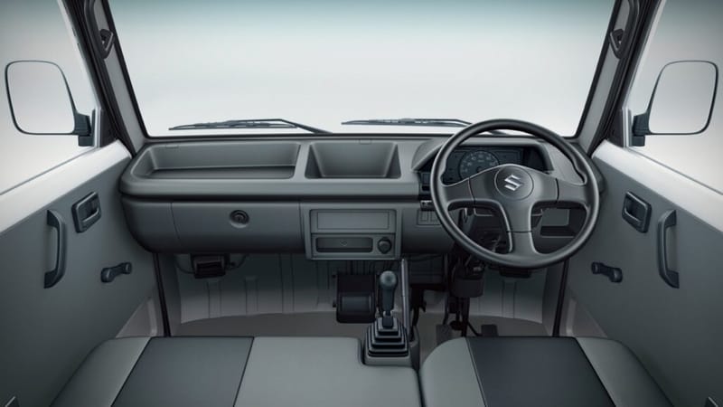 Suzuki Super Carry: Spacious and Practical Interior