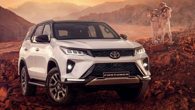 Toyota Fortuner: Sleek and Bold Exterior