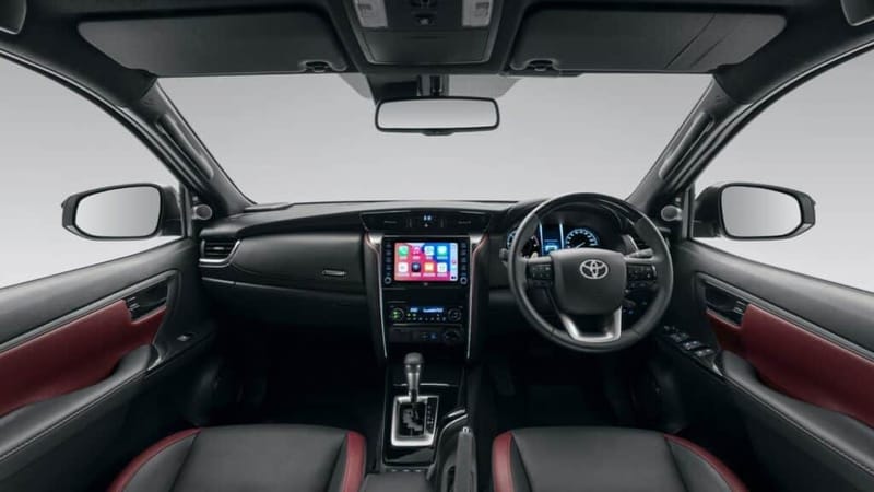 Toyota Fortuner: Luxurious and Spacious Interior