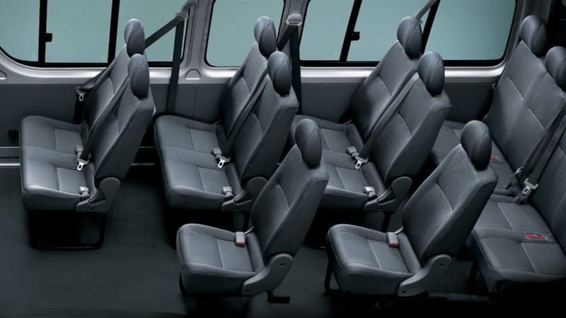 Toyota Hiace: Spacious and Comfortable