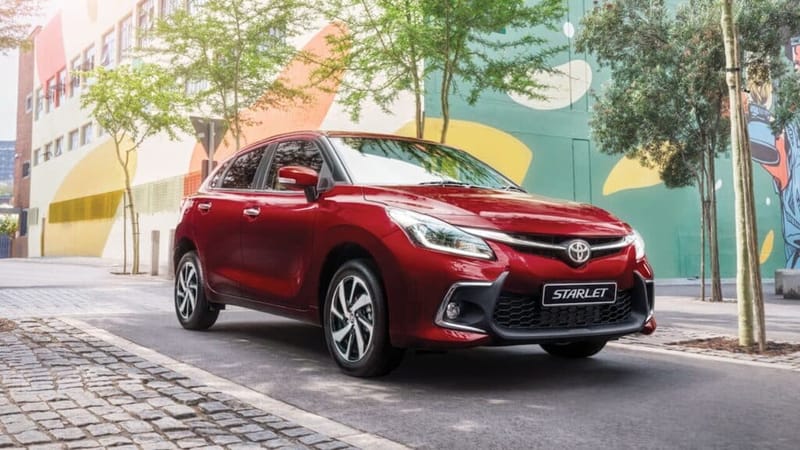 Toyota Starlet: Stylish and Compact Exterior