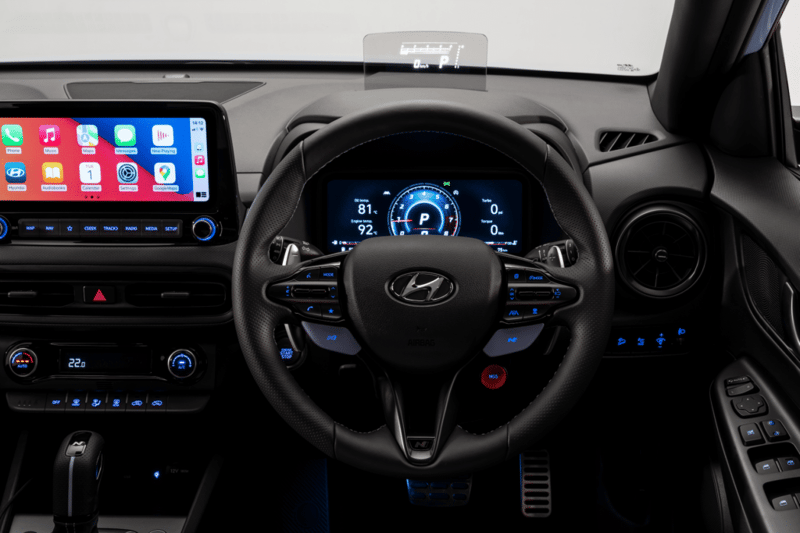 Hyundai Kona: Sophisticated Interior Design