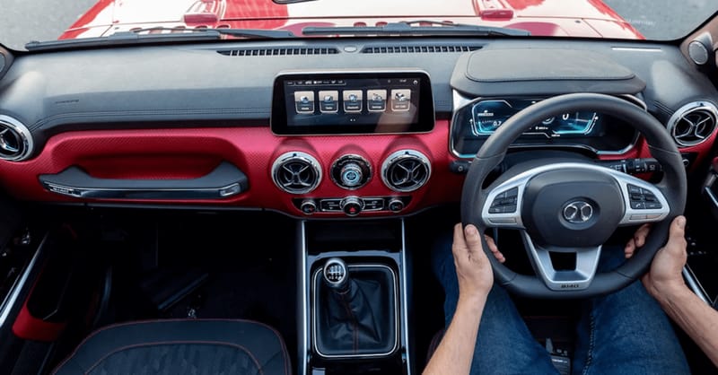 BAIC B40: Modern Interior with Advanced Technology
