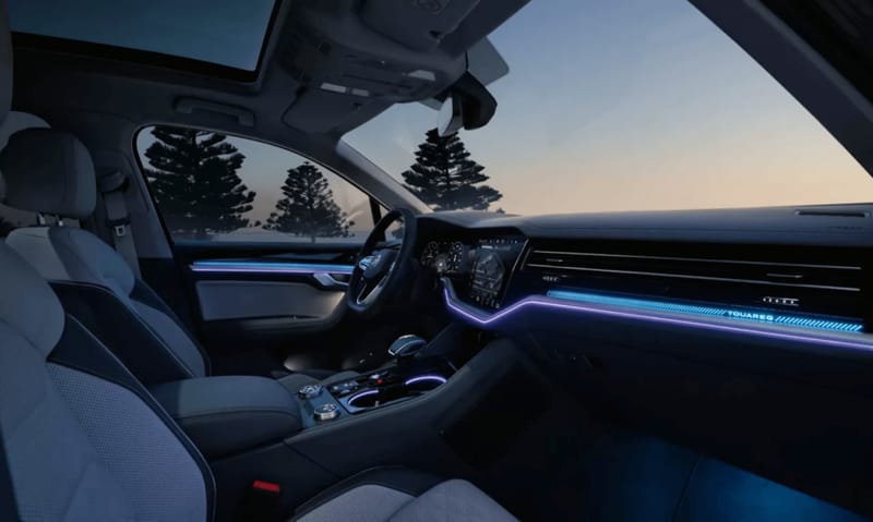 Volkswagen Touareg: Luxurious and Technologically Advanced Interior