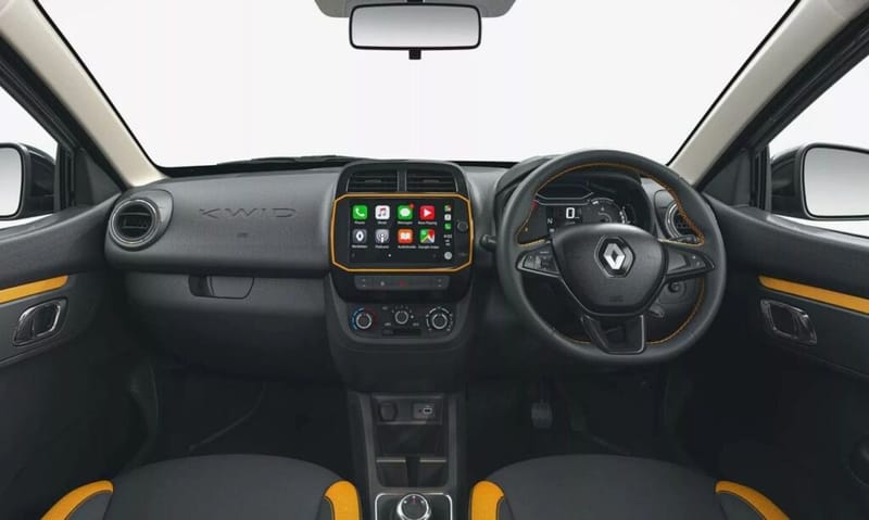 Renault Kwid Limited Edition: Anniversary Interior Details