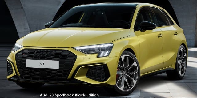 Audi A3 Sportback S3 Sportback Black Edition quattro Stronic