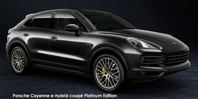 Porsche Cayenne Coupe E-Hybrid Coupe Platinum Edition