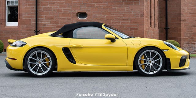 Porsche Boxster 718 Spyder photo 4