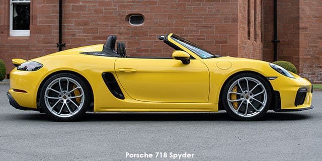 Porsche Boxster 718 Spyder photo 3