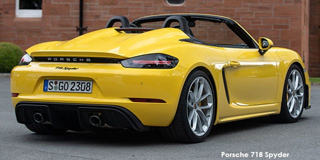 Porsche Boxster 718 Spyder photo 2