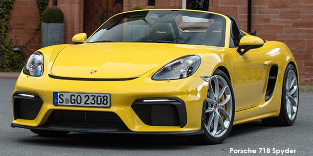 Porsche Boxster 718 Spyder