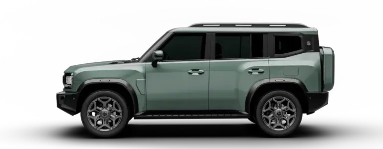 Jetour T2 i-DM in Aqua Green